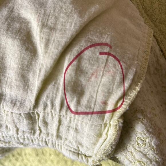 Johnny Was Collection Eyelet Button-Up Jacket – Chartreuse Green – Size Medium - Picture 7 of 9